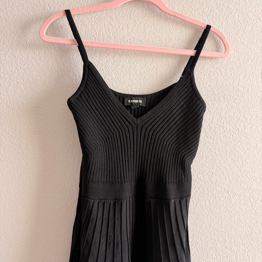Express Black Mini Dress - Picture 6 of 6